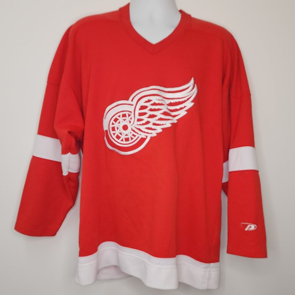 Vintage 90s Pro Player Detroit Red Wings NHL Hockey Jersey (50-2XL)